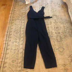 Club Monaco jumpsuit, navy, size 4